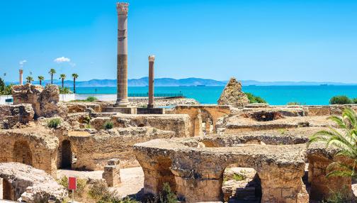 Sur les ruines de la grande civilisation de Carthage