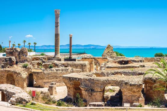Carthage - Therme d'antonin Voyage Découverte en Tunisie - Les Ruines de Carthage