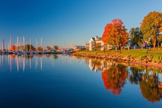 Wisconsin- Harbor in Bayfield on Lake Superior Voyage Découverte aux USA - La région des Grands Lacs
