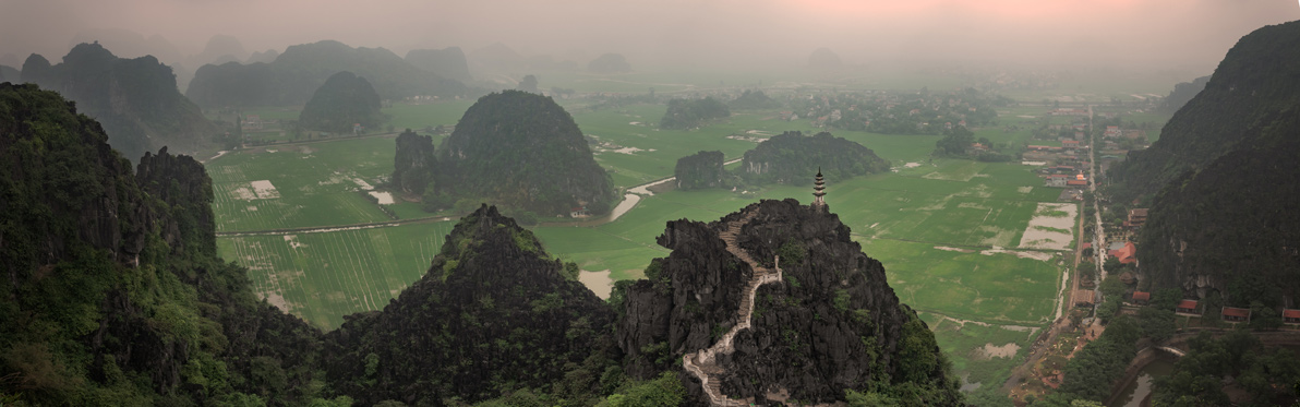 Tam Coco Voyage Découverte au Vietnam - Tam Coc, la Baie d'Along Terrestre
