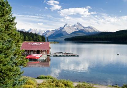 Alberta - Jasper National Park - Maligne Lake Voyage au Canada - Les Perles De L’Ouest