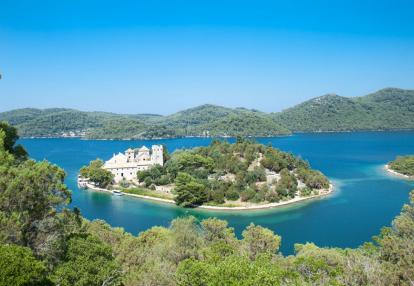 Mljet Park - St. Marija monastery Trek en Croatie - Le Sud de la Croatie