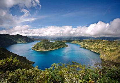 Lagune Cuicocha Voyage en Equateur - Sur Les Chemins