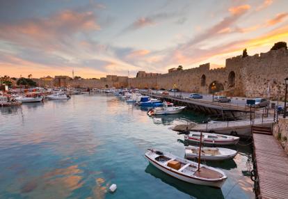 Rhodes - Port Voyage en Grèce - Voyage Découverte à Rhodes