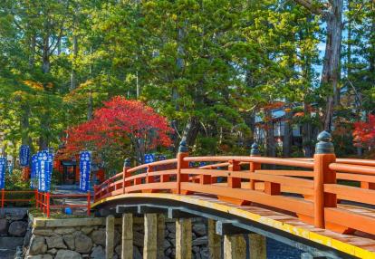 Danjo Garan Temple in Mt. Koya - Wakayama Voyage au Japon - Couleurs d'Automne