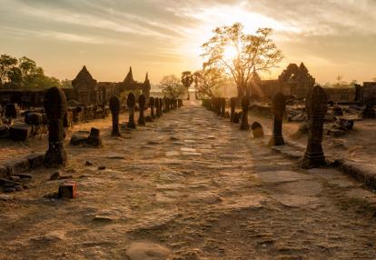 Champassak - Wat Phu Voyage au Laos - Le Sud, Autrement