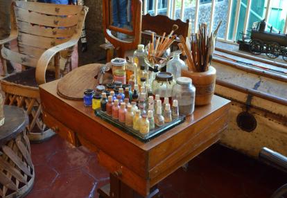 Mexico City The Blue House Museum in Coyoacan Voyage au Mexique - Sur les traces de FRIDA KAHLO