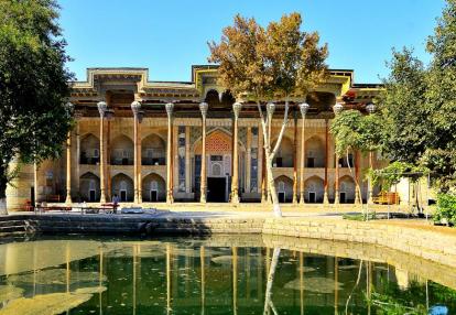 Boukhara - Bolo Hauz Mosque Circuit en Ouzbékistan - Voyage Aux Confins de l'Asie Centrale