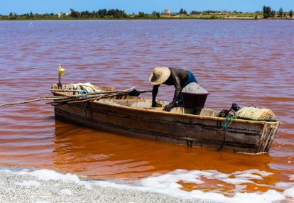 Lac Rose Voyage au Sénégal - Approche Du Sénégal