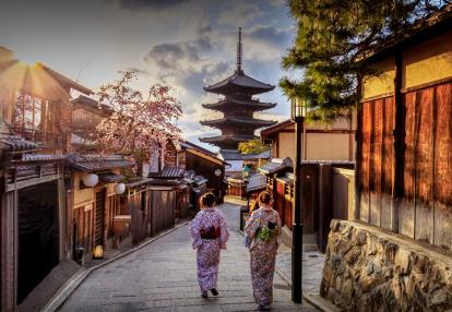 Kyoto - Yasaka Pagoda Voyage au Japon - Le Japon en famille