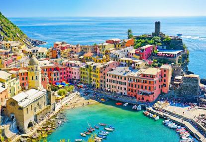 Ligurie - Cinque Terre - Vernazza Voyage en Italie - Les 5 Terre et Portofino