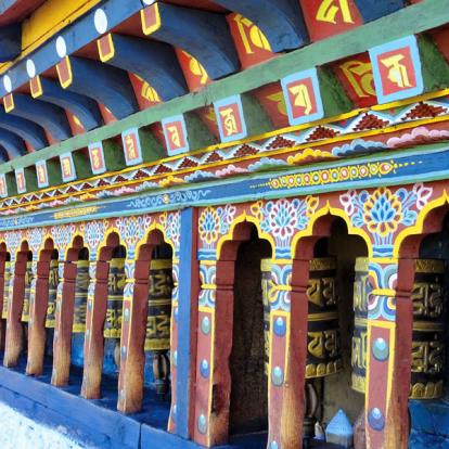 Changangkha Lhakhang - Moulins à prière Voyage au Bhoutan : Balade Nature et Incontournables