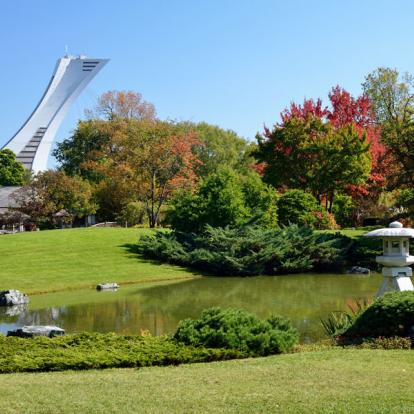 Quebec - Montreal - Jardin Botanique Voyage au Canada : Le Québec Et La Gaspésie En Chalets