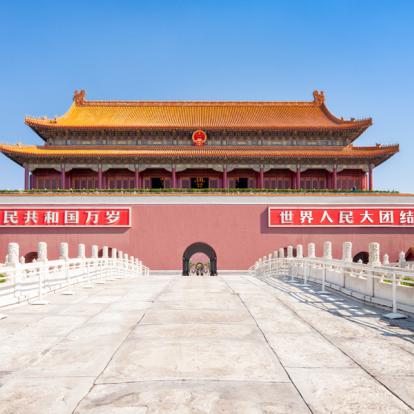 Beijing - Tiananmen Square Voyage en Chine : Train du Ciel