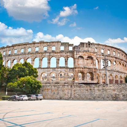 Pula - Amphithéatre Romain Voyage en Croatie : La Ronde des Parcs Nationaux de Croatie