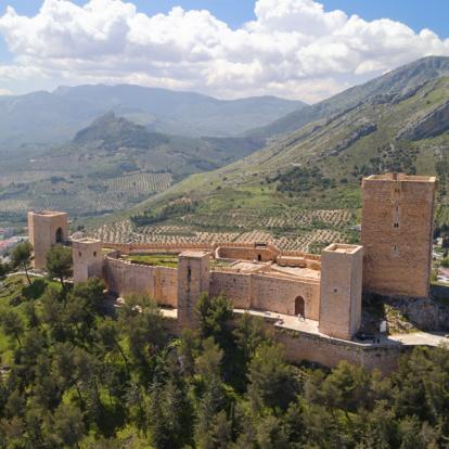 Jaén - Castillo de Santa Catalina Voyage en Espagne - Sur la route des Oliviers