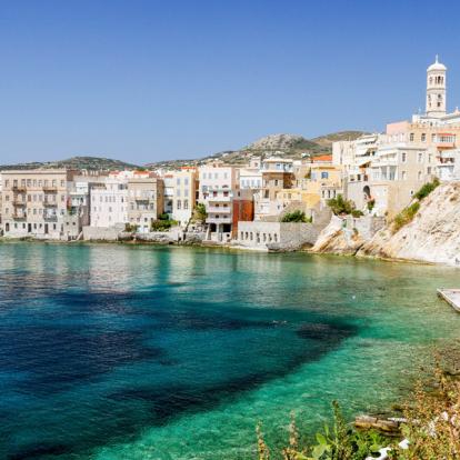 Syros island - Ermoupoli town Croisière en Grèce : Plongée et Voile Active dans les Cyclades