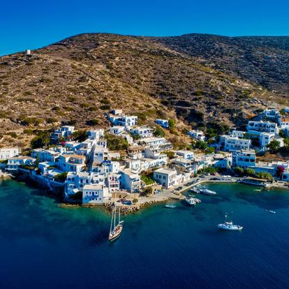 Croisière en Grèce - Yoga Stretching Relaxation & Voile Active dans les Cyclades