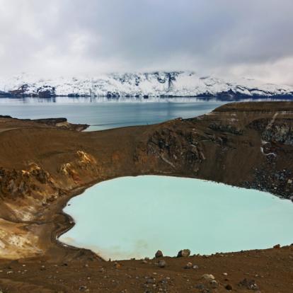 Askja Caldeira Voyage en Islande : Trek de Viknasloðir
