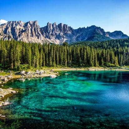Dolomites - Lac Carezza Voyage en Italie : Bien Etre Dans Les Dolomites Et Venise