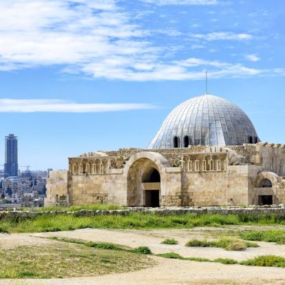 Amman - Umayyad Palace at the Citadel Voyage en Jordanie : Le Meilleur d'Israël et de la Jordanie