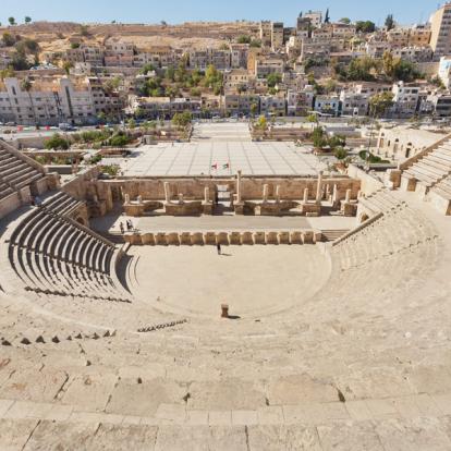 Amman - Roman Theater Voyage en Jordanie : Royaume Hachémite et Terre Sainte