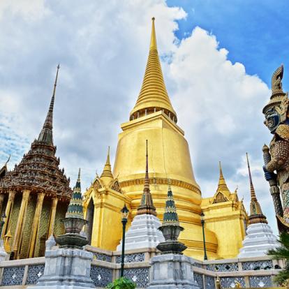 Bangkok Wat Phra Kaew Voyage au Laos : Charmes du laos et de la Thailande