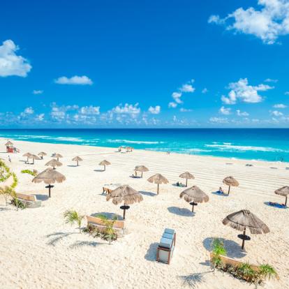 Cancun Beach Voyage au Mexique : Yucatan - A l'Aventure