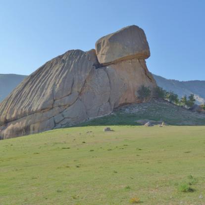 orkhi-Terelj National Park - Turtle Rock Voyage en Mongolie : Randonnée Equestre au lac de Khagiin Khar Nuur