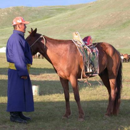 Circuit en Mongolie : Randonnée Equestre au lac de Khagiin Khar Nuur