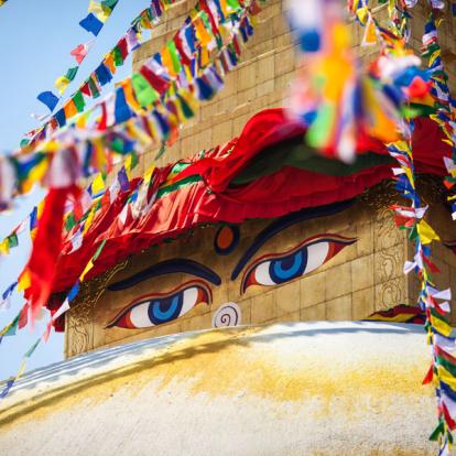 Katmandou - stupa Boudnath Voyage Népal : Camp de Base de l’Everest et Kalapathar