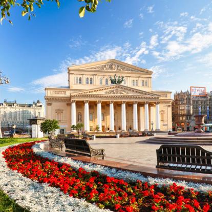 Moscou - Théatre du Bolchoï Voyage en Russie : Découverte de Moscou et St Pétersbourg