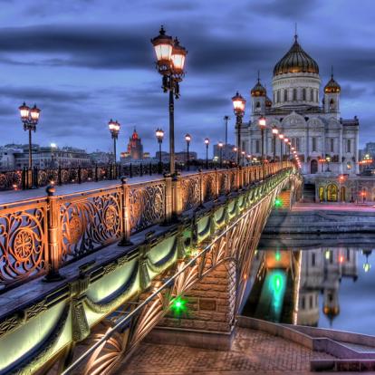 Moscou - Cathedral of Christ the Saviour Voyage en Russie : Le lac Baïkal en passant par Moscou