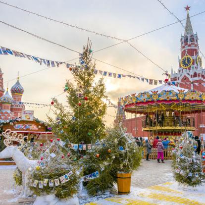 Circuit en Russie : Réveillons à Moscou et Saint-Pétersbourg