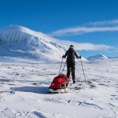 Voyage en Suède: Trek d'hiver dans le parc National de Sarek