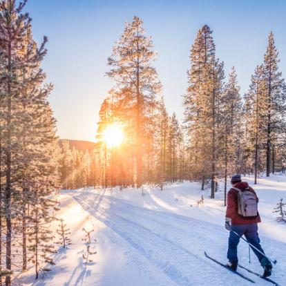 Circuit en Suède: Skis Nordiques en Laponie Suédoise