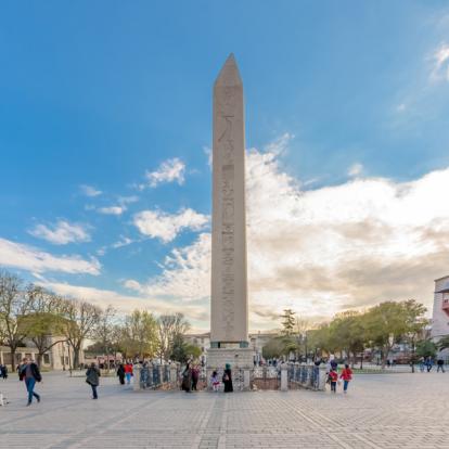 Istanbul - Obelisk of Theodosius or Egyptian Obelisk Voyage en Turquie : Grandiose Turquie