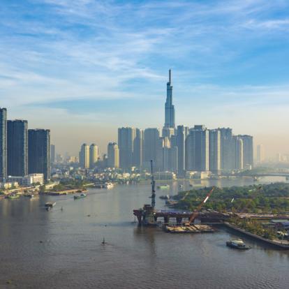 Ho Chi Minh - Aérial Voyage au Vietnam: Delta du Mékong et Balnéaire à Phu Quoc