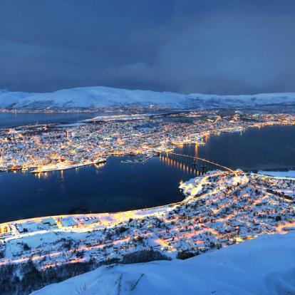 Tromsø - Saison Bleue Voyage en Norvège : Couleurs Arctiques