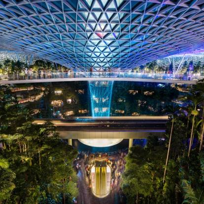 Singapour - Changi Airport Voyage en Indonésie - De Singapour à Bali, les contrastes de l’Asie