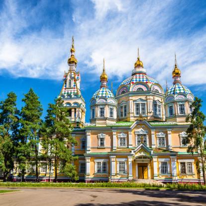 Almaty - Ascension Cathedral in Panfilov Park Voyage au Kazakhstan - Au cœur des Montagnes Kazakhes