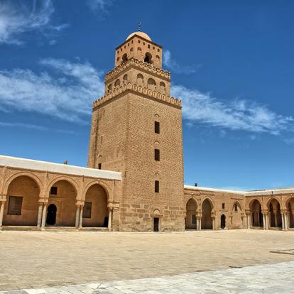 Kairouan - Grande Mosquée Voyage en Tunisie - Sur les traces des Trésors de la Tunisie Centrale