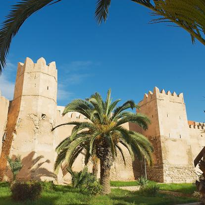 Sfax - wall and towers of the Sfax medina Circuit en Tunisie - Sur les traces des Trésors de la Tunisie Centrale