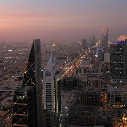 Riyadh - View from Faislaiyah tower Voyage Combiné Arabie Saoudite et Jordanie - La civilisation Nabatéenne