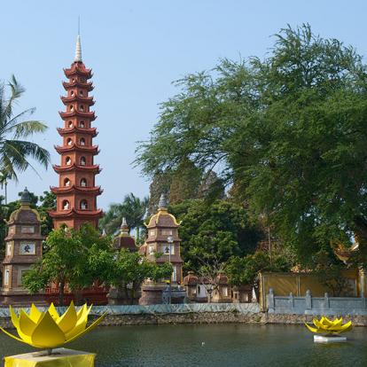 Hanoi - Tran Quoc Pagode Voyage au Vietnam - Du Nord au Sud