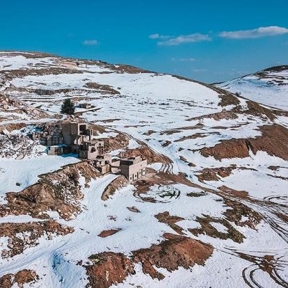 Circuit au Liban - Le Liban Sous La Neige