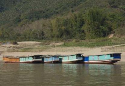 ©Groupe Marie-Claude V. - Tous Droits réservés Sur le Mekong jusqu'à Pakbeng
